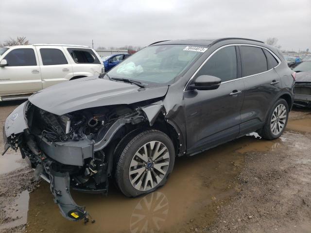 Image 1 of 2020 FORD ESCAPE TITANIUM 2020 with VIN 1FMCU9J98LUC17811