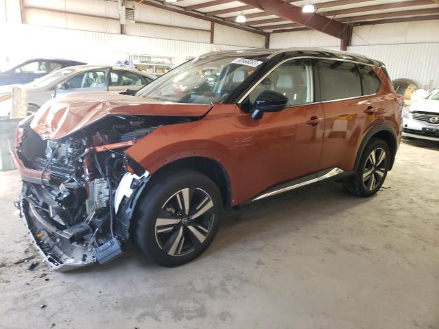 Изображение 1 2021 NISSAN ROGUE PLATINUM 2021 с VIN JN8AT3DD5MW314955