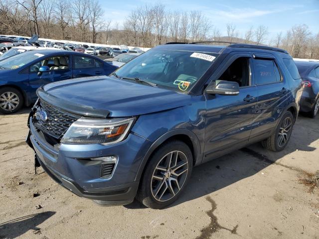 Изображение 1 2018 FORD EXPLORER SPORT 2018 с VIN 1FM5K8GT4JGA11098