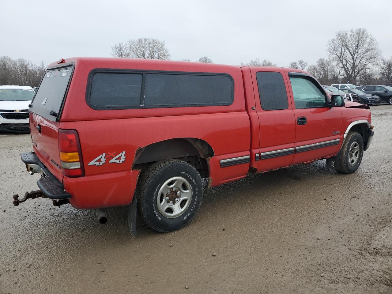 Изображение 3 2000 CHEVROLET SILVERADO K1500 2000 с VIN 1GCEK19VXYZ327551