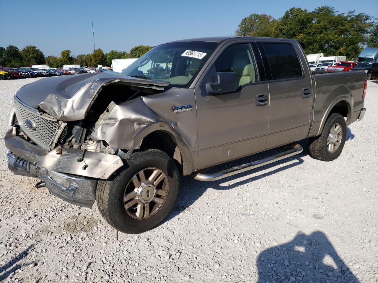 Image 1 of 2004 FORD F150 SUPERCREW 2004 with VIN 1FTPW14524KA06191