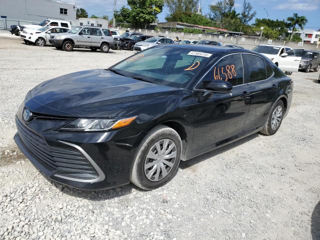 Image 1 of 2022 TOYOTA CAMRY LE 2022 with VIN 4T1C31AK3NU586618