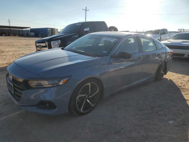 Image 1 of 2022 HONDA ACCORD SPORT SE 2022 with VIN 1HGCV1F44NA120109