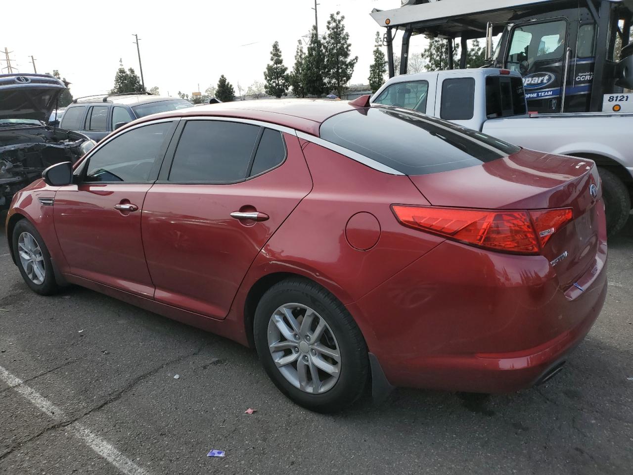 Image 2 of 2013 KIA OPTIMA LX 2013 with VIN 5XXGM4A73DG171108