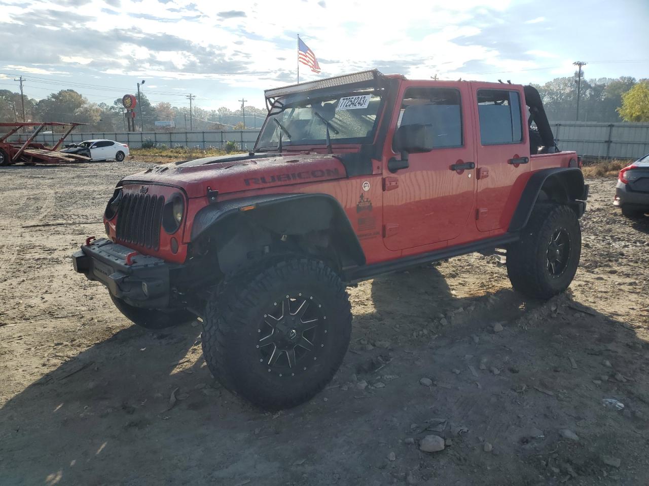 Image 1 of 2014 JEEP WRANGLER UNLIMITED RUBICON 2014 with VIN 1C4BJWFG9EL306567