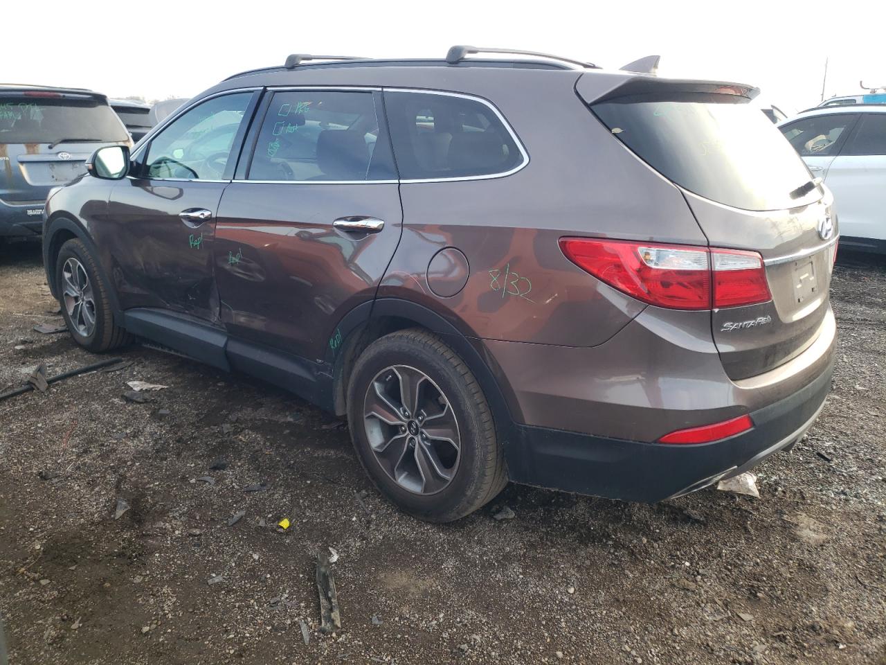 Изображение 2 2013 HYUNDAI SANTA FE GLS 2013 с VIN KM8SNDHF1DU009391