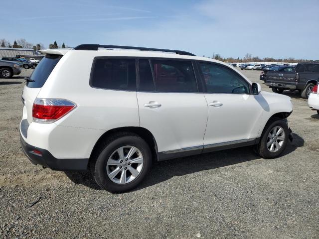 Image 3 of 2013 TOYOTA HIGHLANDER BASE 2013 with VIN 5TDBK3EH1DS274507