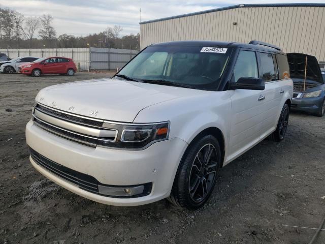 Image 1 of 2014 FORD FLEX LIMITED 2014 with VIN 2FMGK5D88EBD00599