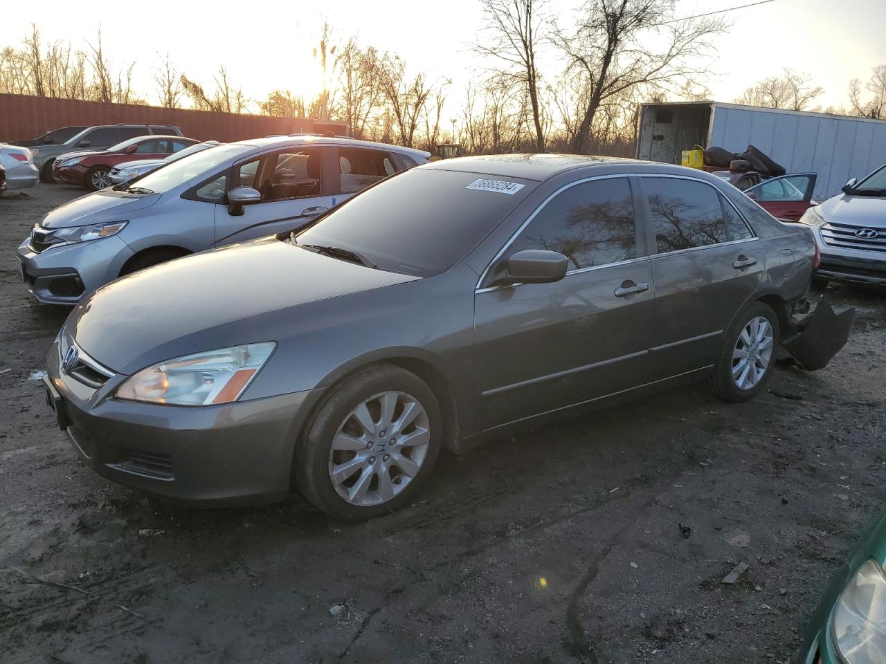 Изображение 1 2007 HONDA ACCORD EX 2007 с VIN 1HGCM66577A006262