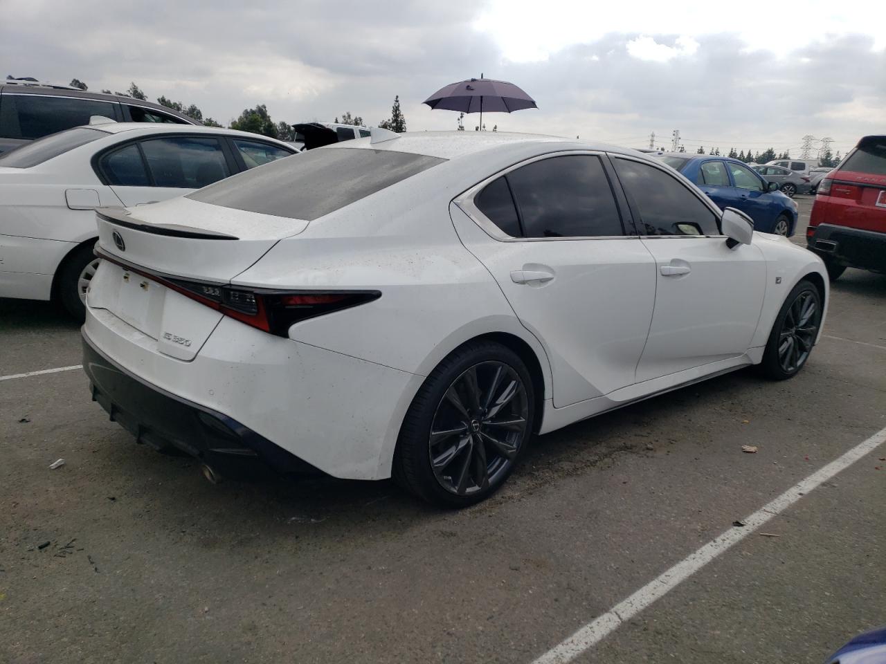 Image 3 of 2021 LEXUS IS 350 F-SPORT 2021 with VIN JTHGZ1B26M5041605