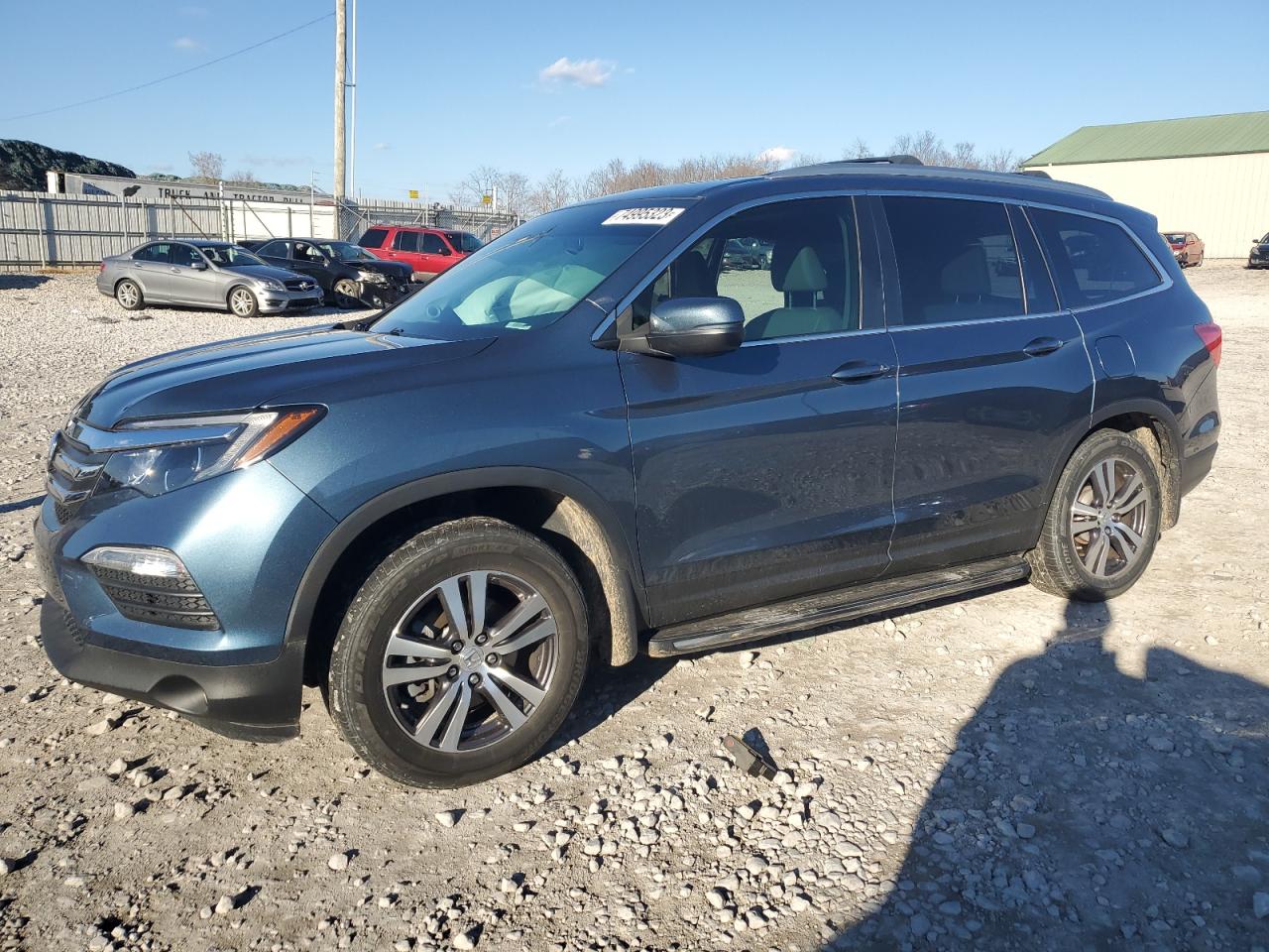 Изображение 1 2018 HONDA PILOT EXL 2018 с VIN 5FNYF6H50JB045866