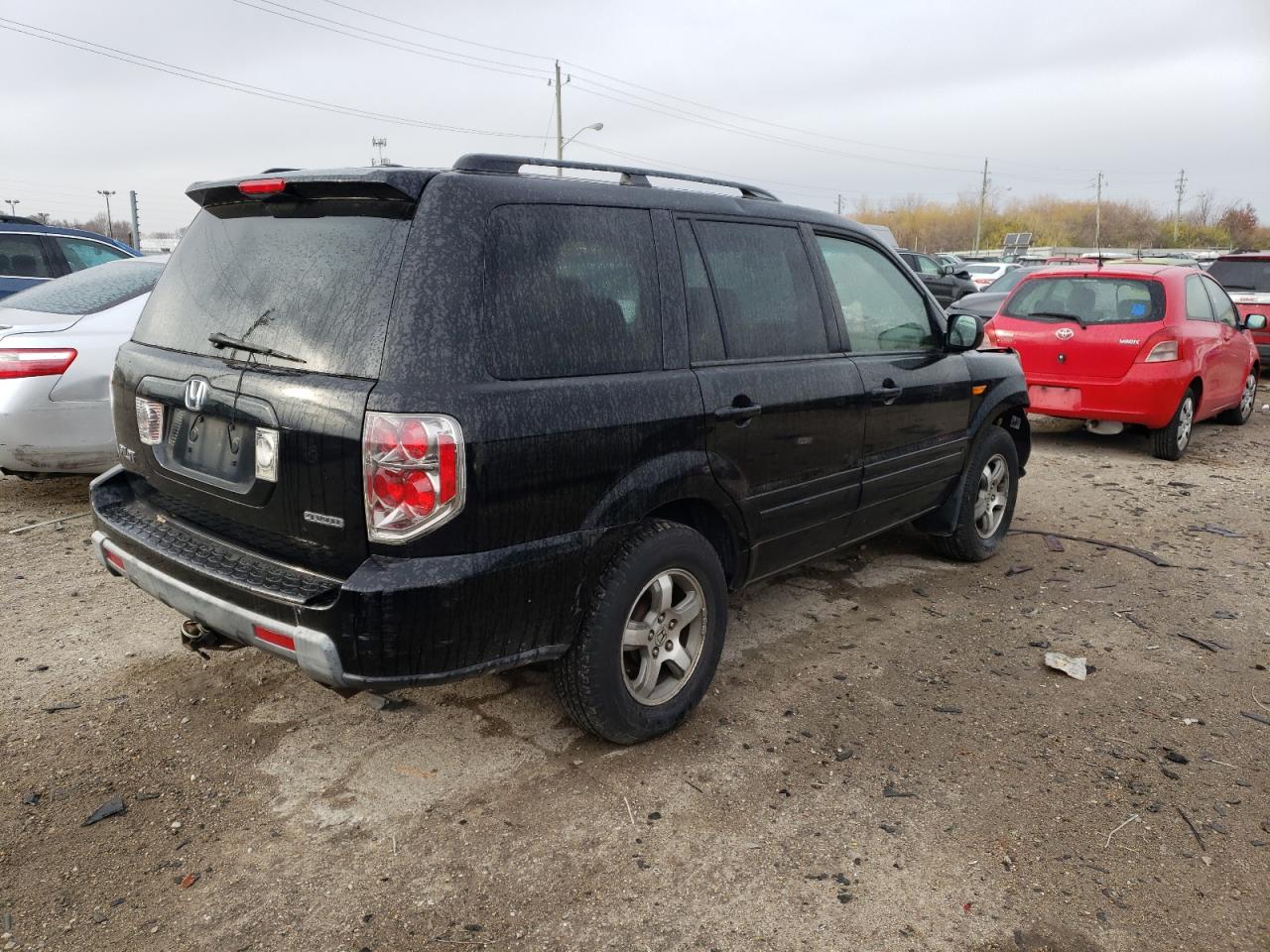 Image 3 of 2008 HONDA PILOT EXL 2008 with VIN 5FNYF18528B042853