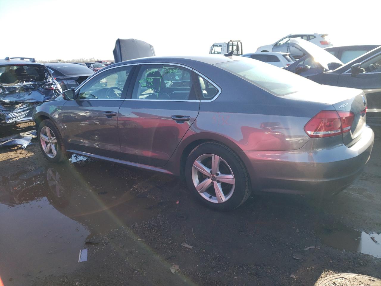 Image 2 of 2015 VOLKSWAGEN PASSAT S 2015 with VIN 1VWAT7A32FC103650