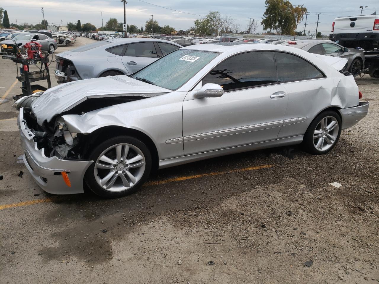 Image 1 of 2007 MERCEDES-BENZ CLK 350 2007 with VIN WDBTJ56H67F211181