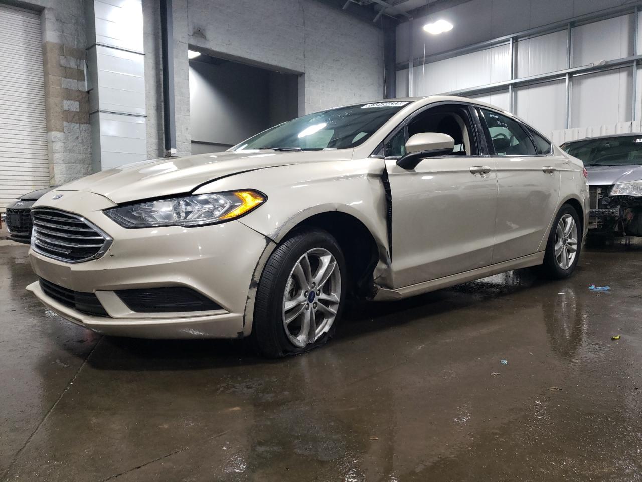 Изображение 1 2018 FORD FUSION SE 2018 с VIN 3FA6P0HD0JR239603