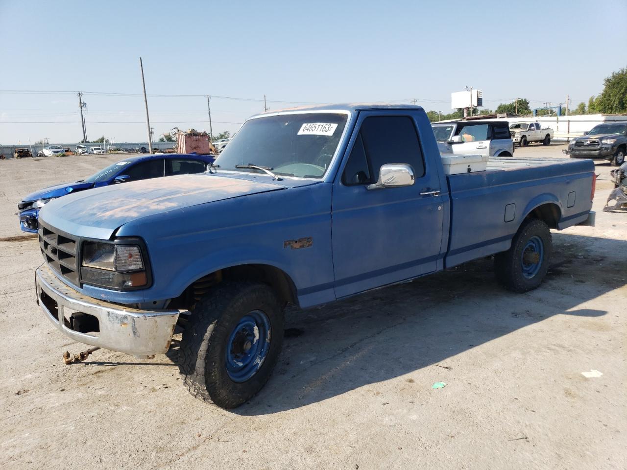 Obraz 1 z 1993 FORD F250  1993 z VIN 2FTHF25M5PCA77622