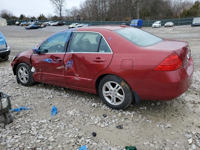 Image 2 of 2007 HONDA ACCORD EX 2007 with VIN 1HGCM56867A164726
