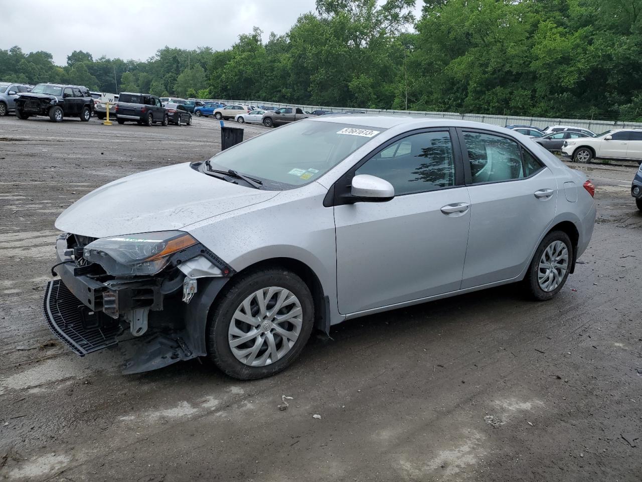 Изображение 1 2018 TOYOTA COROLLA L 2018 с VIN 2T1BURHE1JC110130