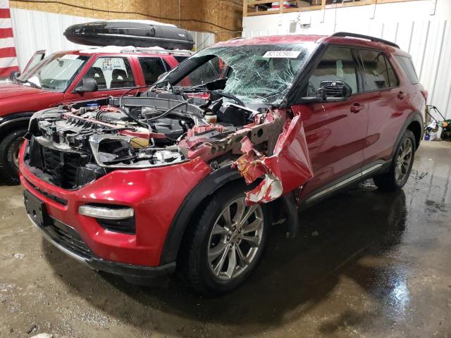 Image 1 of 2020 FORD EXPLORER XLT 2020 with VIN 1FMSK8DH9LGB55090