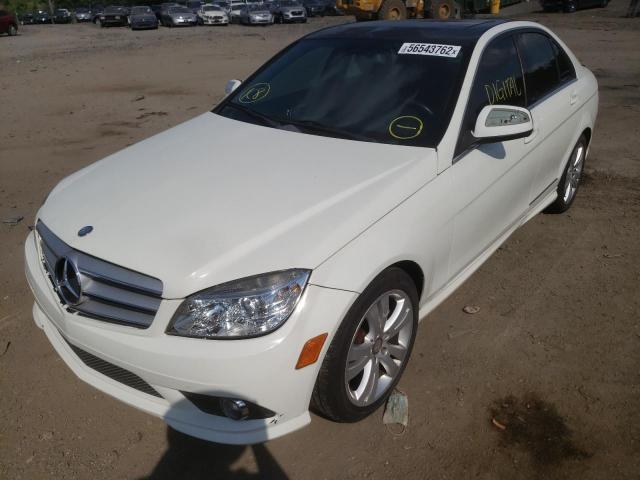 Image 2 of 2009 MERCEDES-BENZ C 300 2009 with VIN WDDGF54X19R048221
