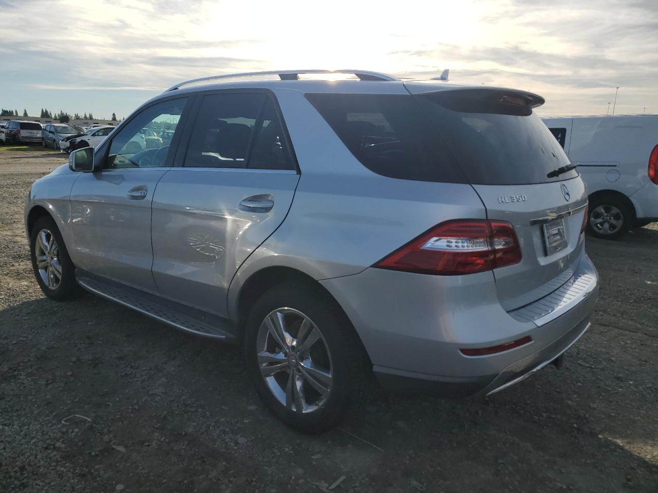 Image 2 of 2013 MERCEDES-BENZ ML 350 4MATIC 2013 with VIN 4JGDA5HB4DA190642