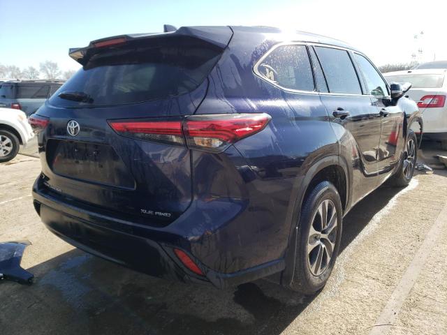 Obraz 3 z 2022 TOYOTA HIGHLANDER XLE 2022 z VIN 5TDGZRBH1NS579547