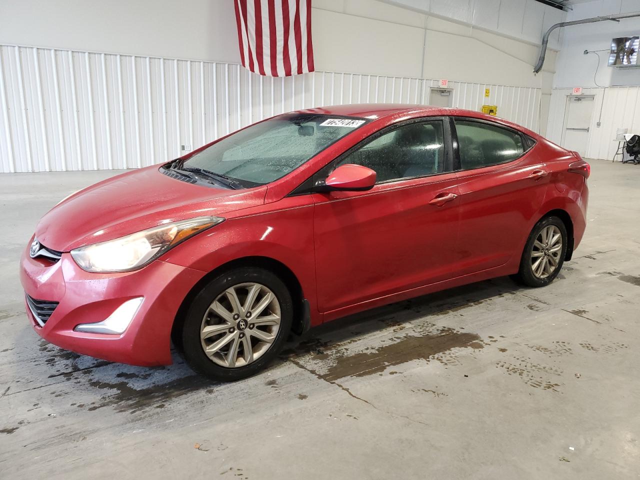 Obraz 1 z 2014 HYUNDAI ELANTRA SE 2014 z VIN KMHDH4AE6EU046343