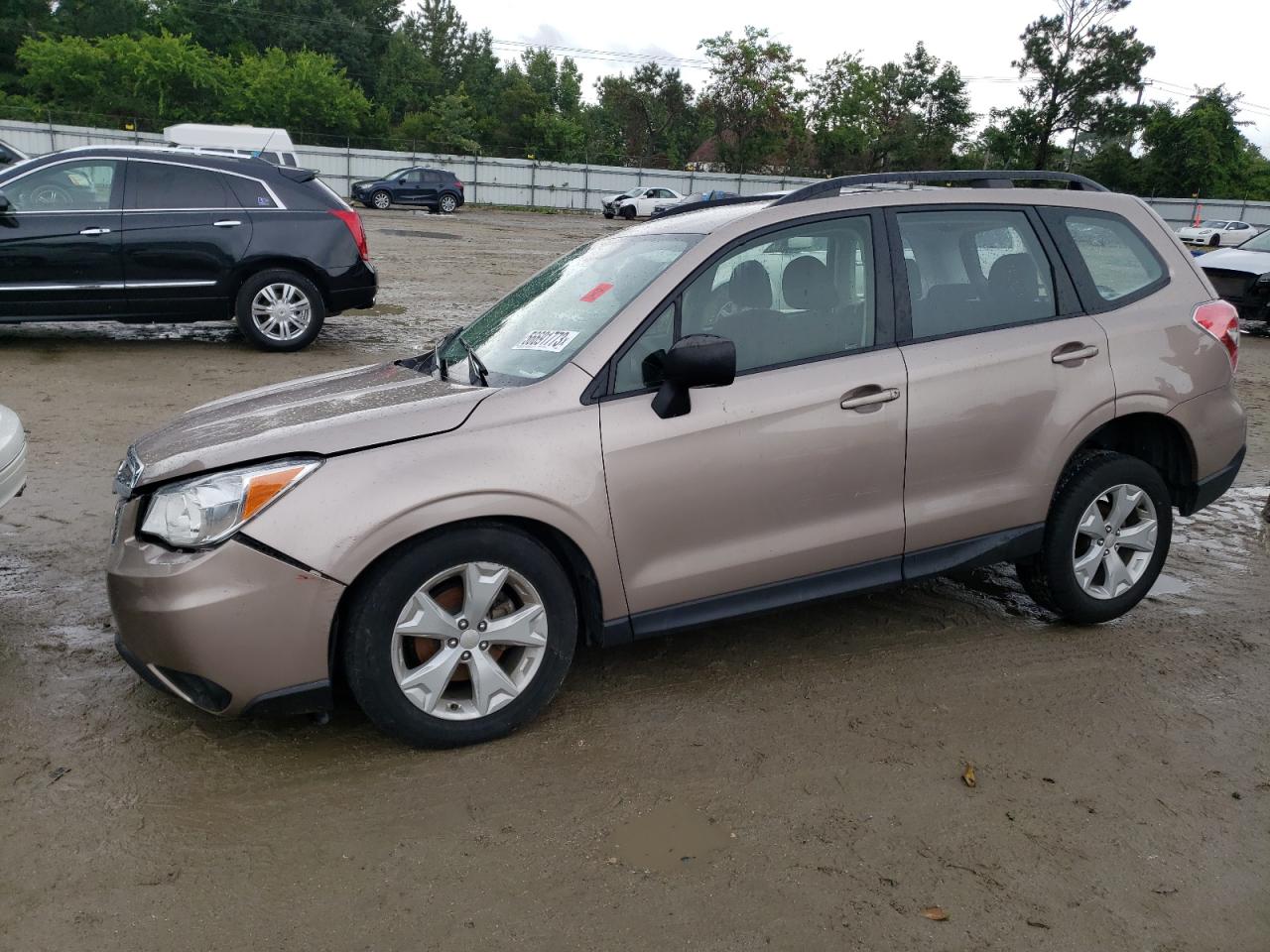 Image 1 of 2015 SUBARU FORESTER 2.5I 2015 with VIN JF2SJABCXFH496827