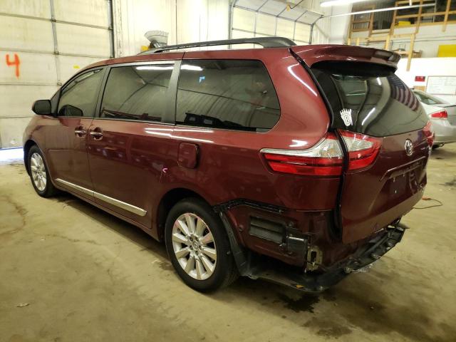 Image 2 of 2015 TOYOTA SIENNA XLE 2015 with VIN 5TDDK3DC1FS128433