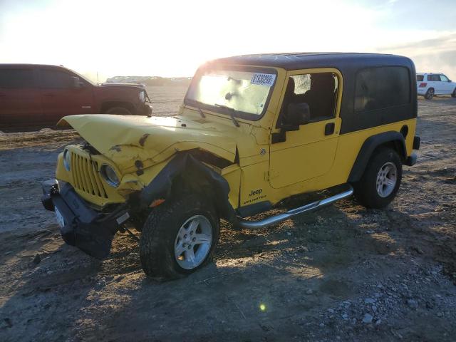 Image 1 of 2006 JEEP WRANGLER / TJ UNLIMITED 2006 with VIN 1J4FA44S56P759487