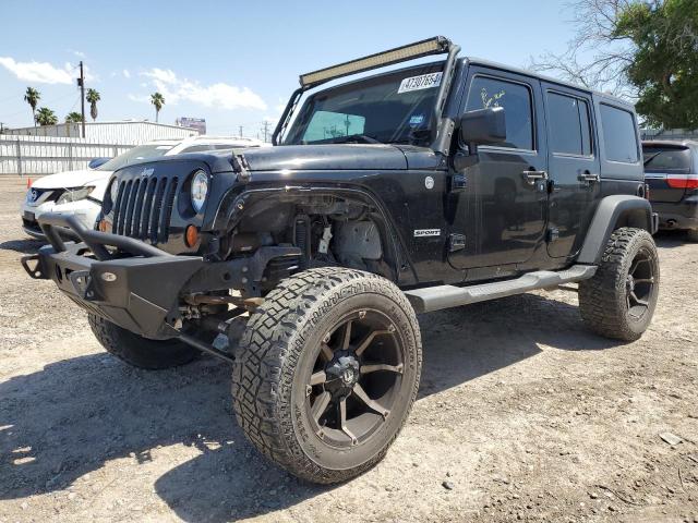 Image 1 of 2012 JEEP WRANGLER UNLIMITED SPORT 2012 with VIN 1C4HJWDG6CL221678