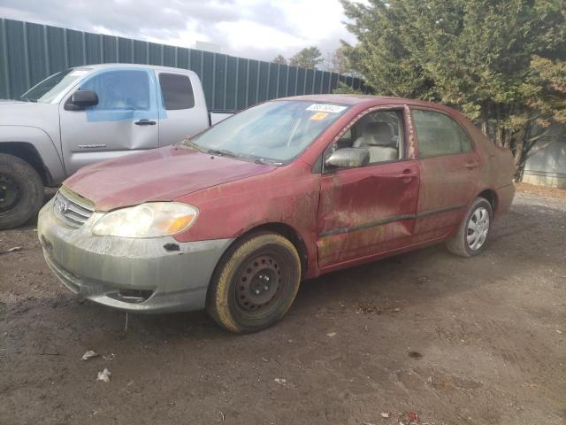 Image 1 of 2004 TOYOTA COROLLA CE 2004 with VIN 2T1BR32E64C264554