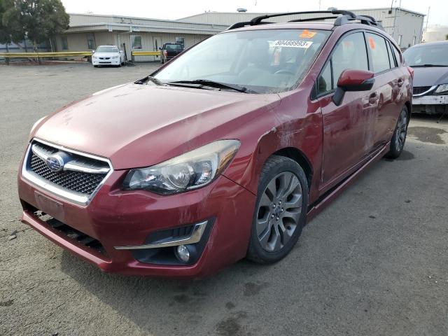 Obraz 1 z 2015 SUBARU IMPREZA SPORT LIMITED 2015 z VIN JF1GPAV67F8215498