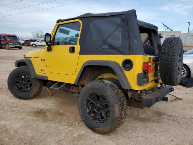 Изображение 2 2004 JEEP WRANGLER X 2004 с VIN 1J4FA39S04P707684