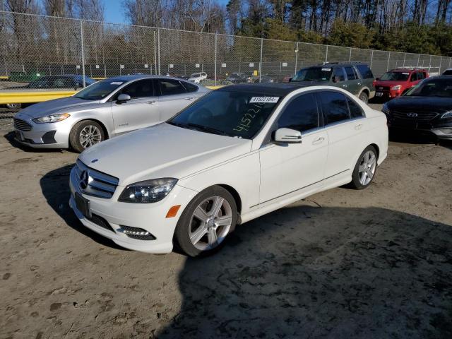 Image 1 of 2011 MERCEDES-BENZ C 300 2011 with VIN WDDGF5EB5BR154650