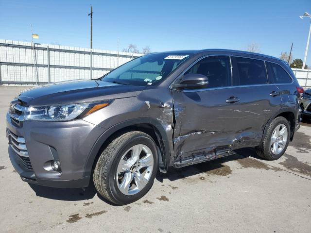 Изображение 1 2019 TOYOTA HIGHLANDER LIMITED 2019 с VIN 5TDDZRFHXKS939214