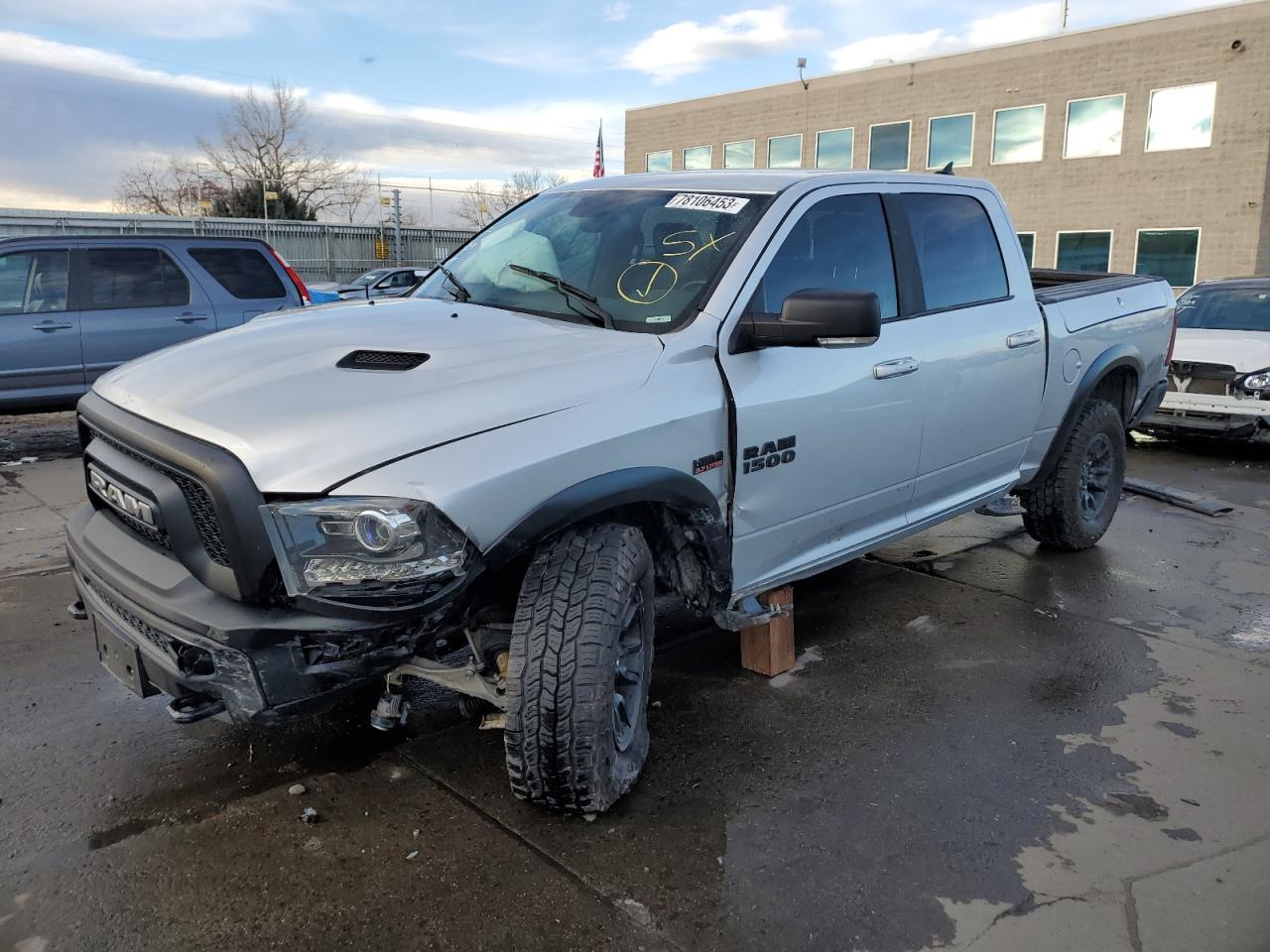 Image 1 of 2018 RAM 1500 REBEL 2018 with VIN 1C6RR7YT7JS113705
