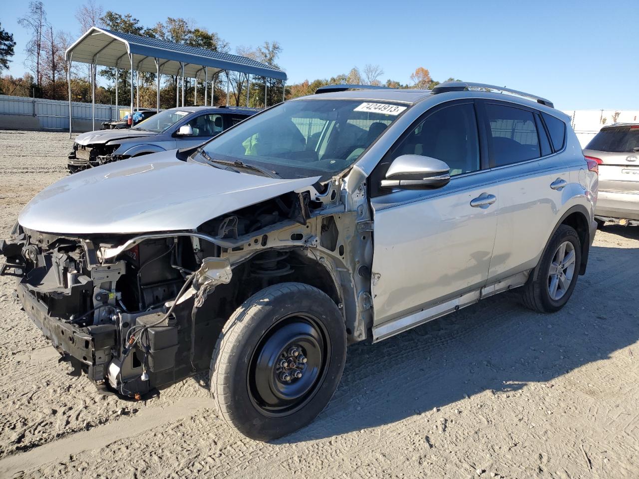 Изображение 1 2014 TOYOTA RAV4 XLE 2014 с VIN 2T3WFREV2EW106521