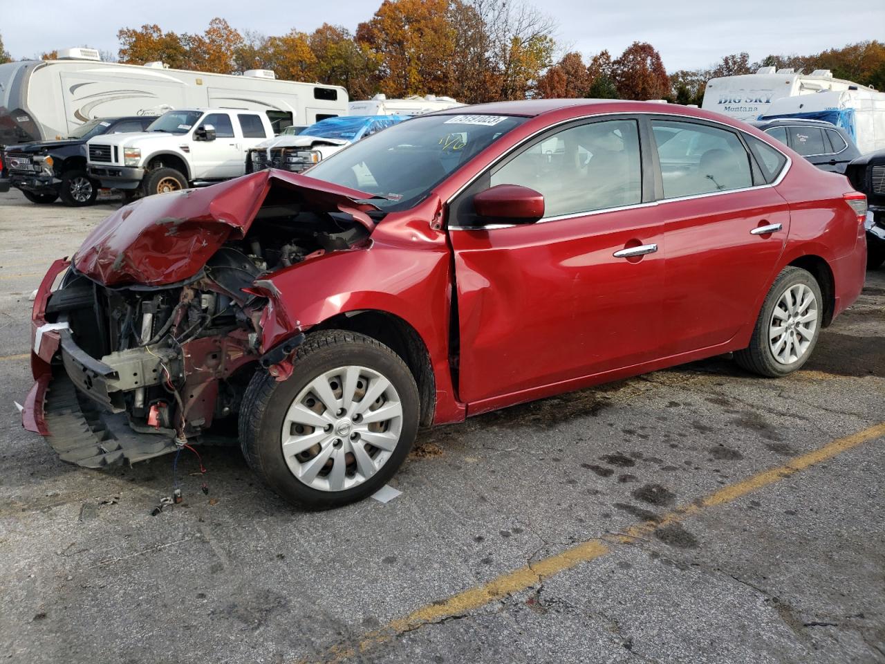 2013 NISSAN SENTRA S 2013 image