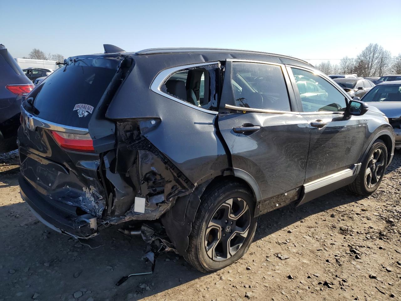 Image 3 of 2018 HONDA CR-V TOURING 2018 with VIN 7FARW2H95JE045429