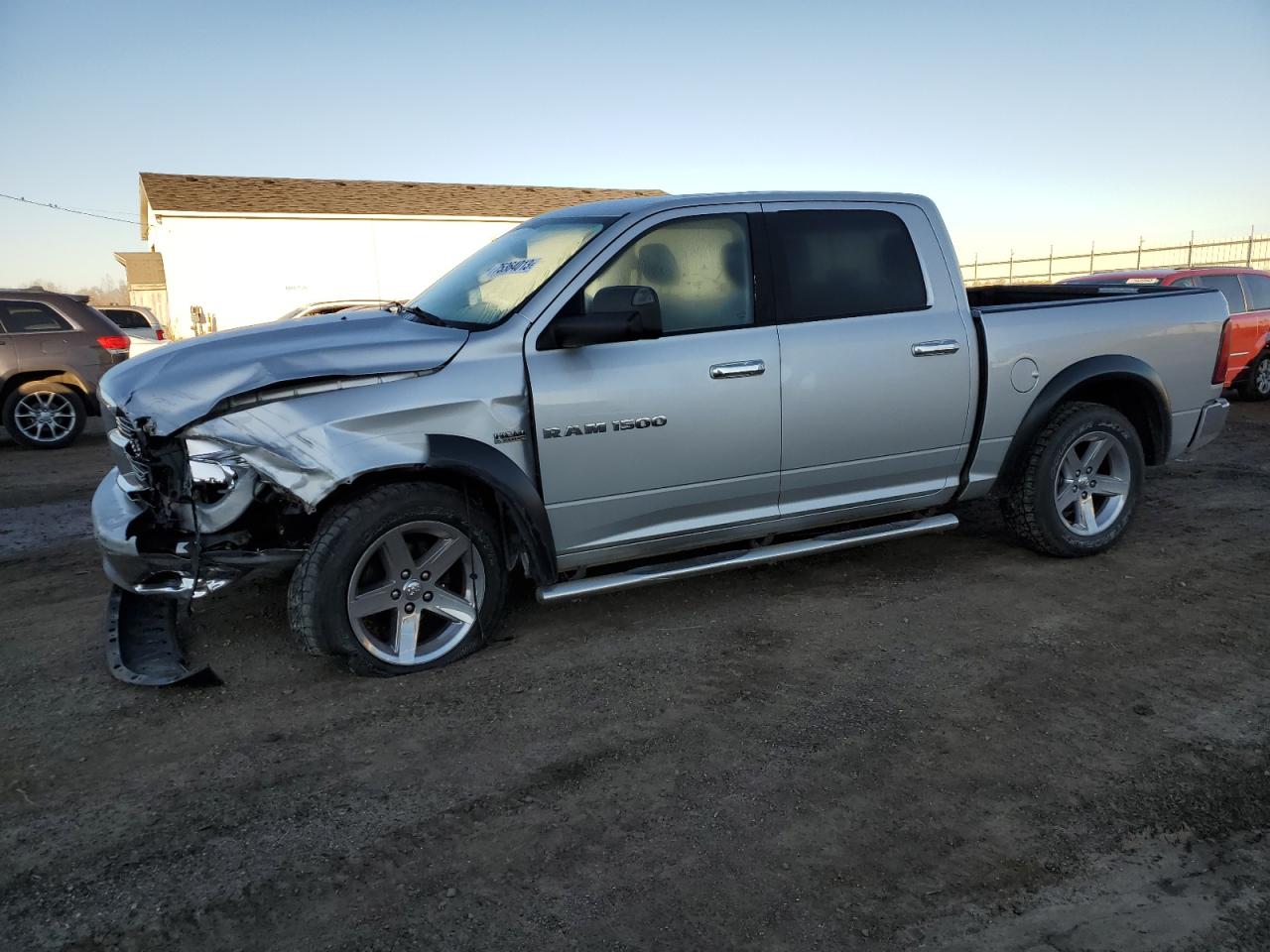 Image 1 of 2012 DODGE RAM 1500 SLT 2012 with VIN 1C6RD7LT4CS314583