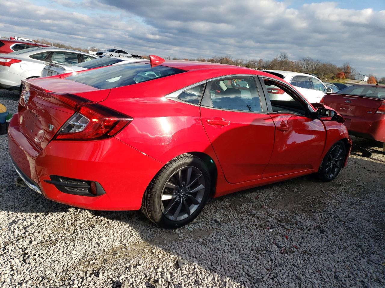 Image 3 of 2021 HONDA CIVIC EX 2021 with VIN 2HGFC1F39MH703396