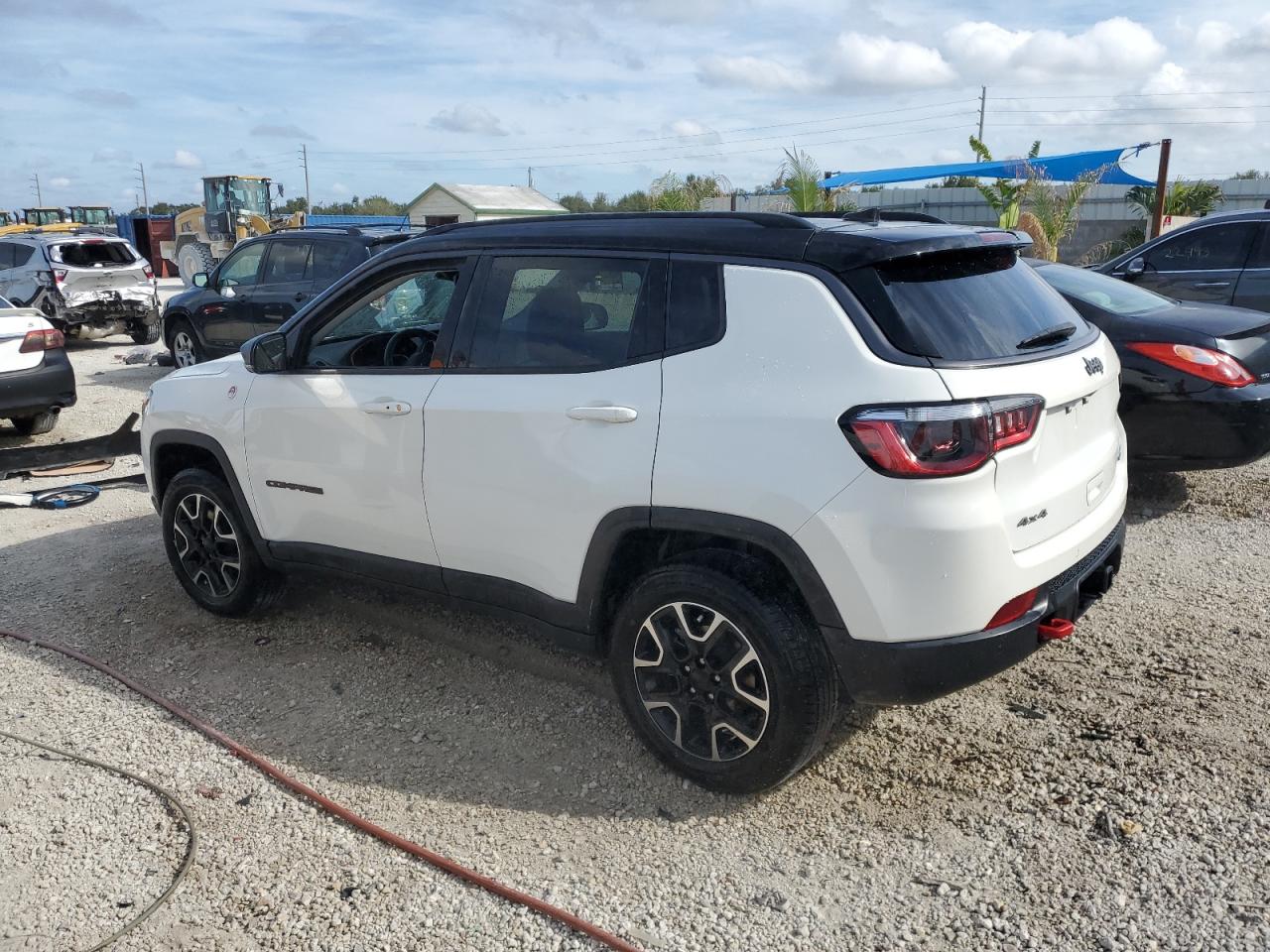 Image 2 of 2021 JEEP COMPASS TRAILHAWK 2021 with VIN 3C4NJDDB3MT598664