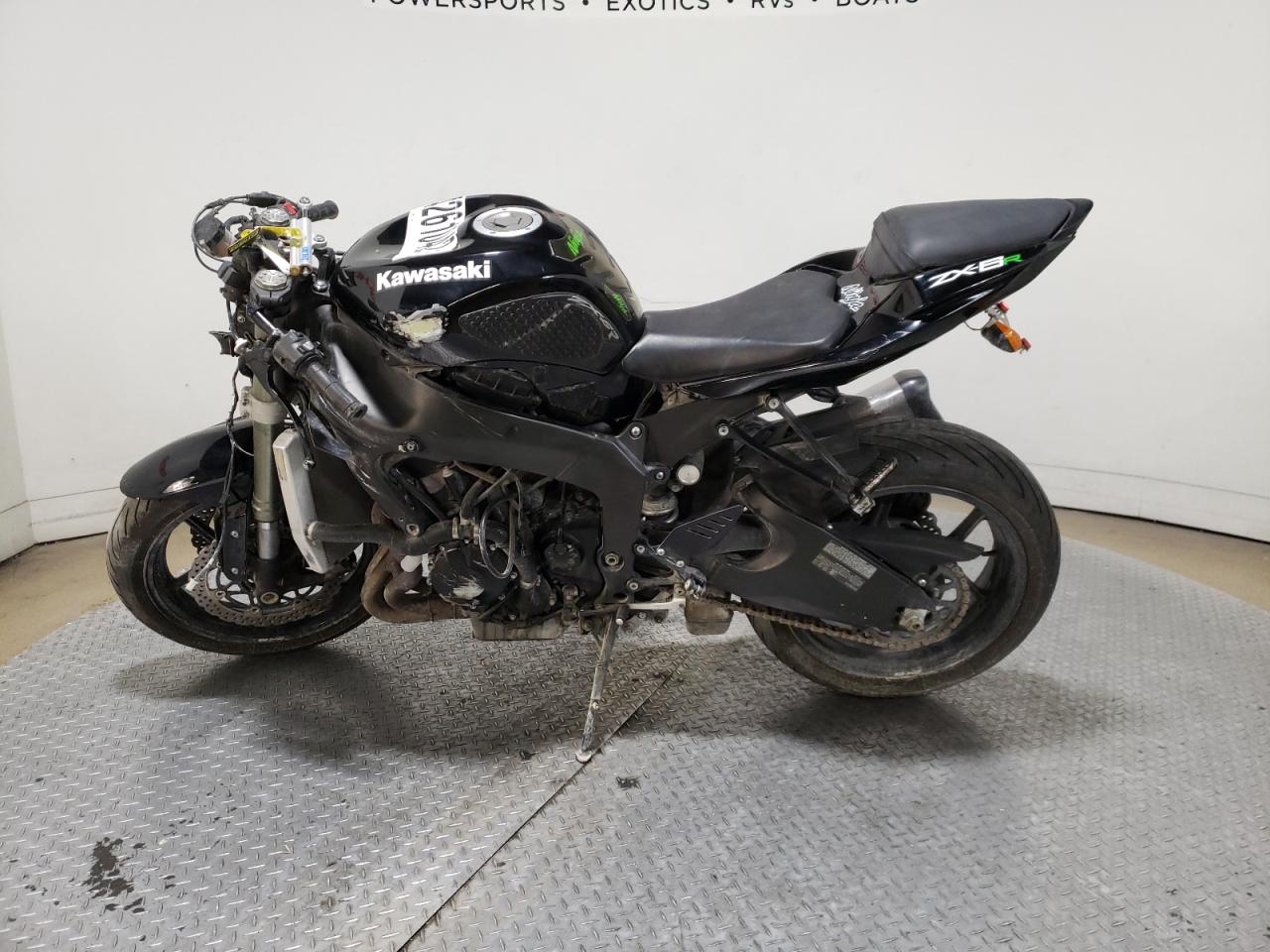 Image 3 of 2009 KAWASAKI ZX600 R 2009 with VIN JKAZX4R169A007803