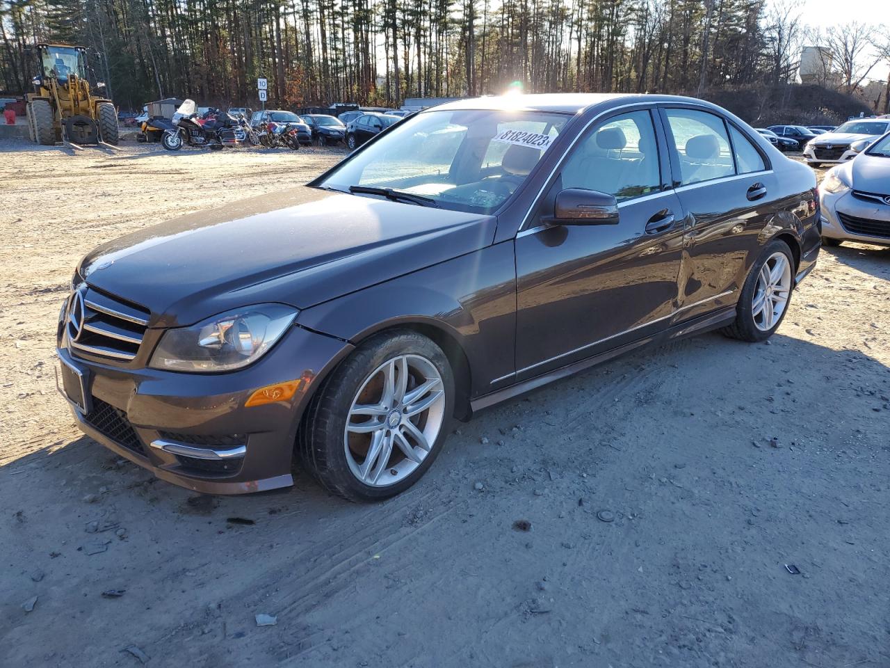Изображение 1 2014 MERCEDES-BENZ C 300 4MATIC 2014 с VIN WDDGF8AB1EG198250