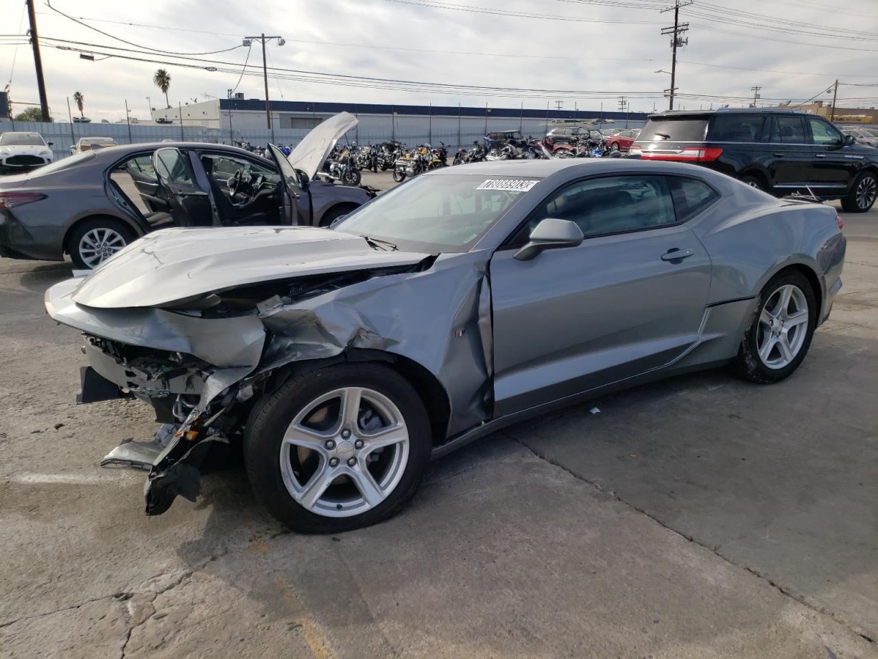 Image 1 of 2023 CHEVROLET CAMARO LS 2023 with VIN 1G1FB1RX9P0142828