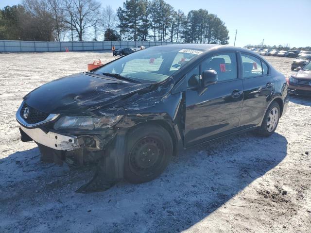 Image 1 of 2013 HONDA CIVIC LX 2013 with VIN 2HGFB2F54DH601661