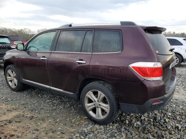 Image 2 of 2013 TOYOTA HIGHLANDER LIMITED 2013 with VIN 5TDDK3EH3DS271181