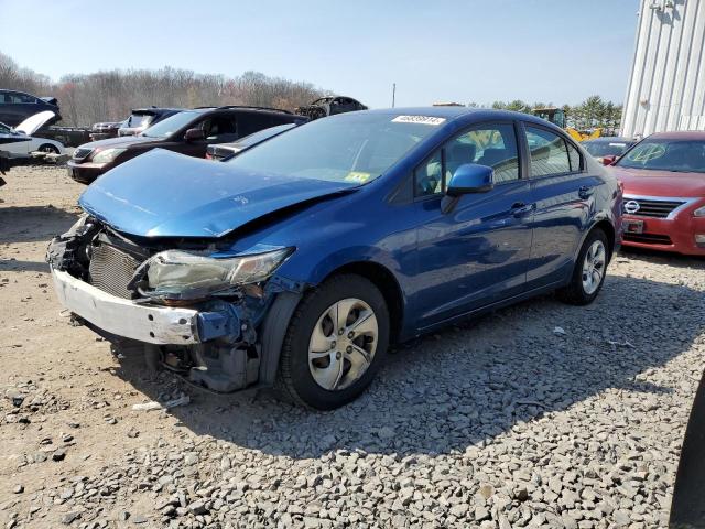 Image 1 of 2013 HONDA CIVIC LX 2013 with VIN 2HGFB2F50DH574040