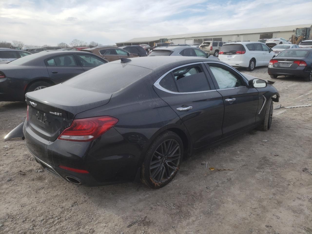 Image 3 of 2019 GENESIS G70 PRESTIGE 2019 with VIN KMTG34LE5KU031763
